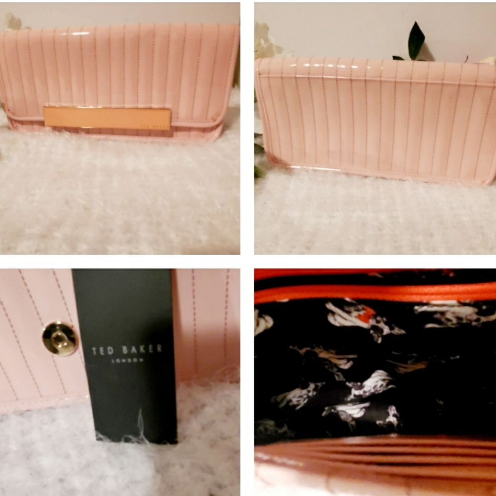 Ted Baker Pink Clutch Purse
